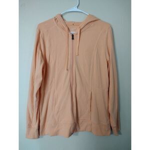Tek‎ Gear women's peach active hoodie size large